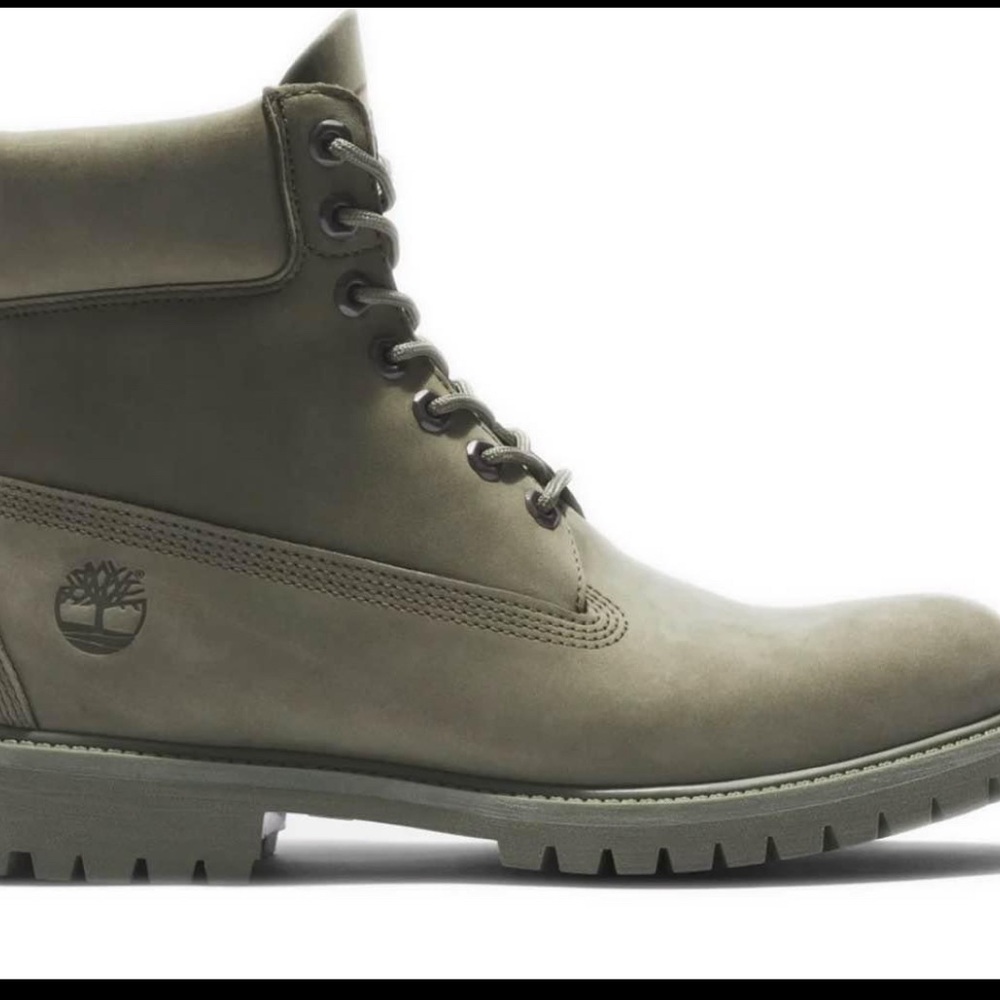 Timberland Men's Khaki Lace-Up Boots new